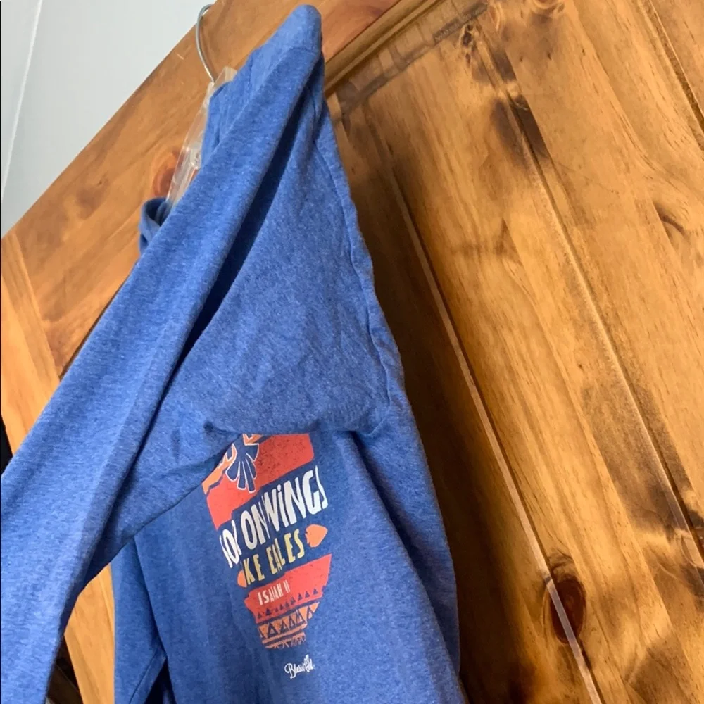 Blue Graphic Long Sleeve Tee - Picture 8 of 8